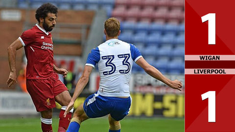 Wigan 1-1 Liverpool