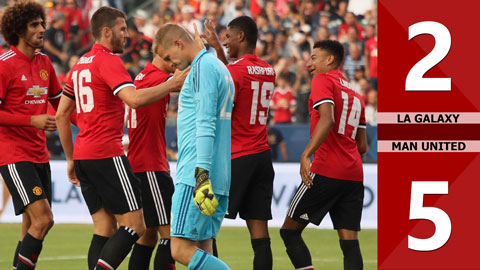 LA Galaxy 2-5 Man United