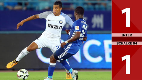 Inter 1-1 Schalke 04