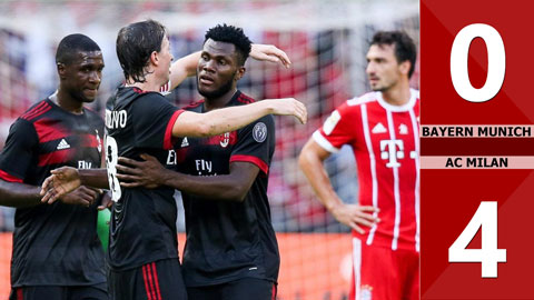 Bayern Munich 0-4 AC Milan