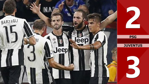 PSG 2-3 Juventus