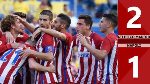 Atletico Madrid 2-1 Napoli