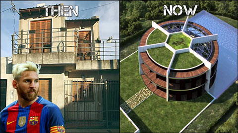 Những ngôi nhà ngày xưa và bây giờ của các danh thủ