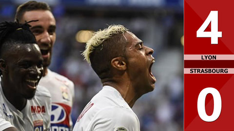 Lyon 4-0 Strasbourg