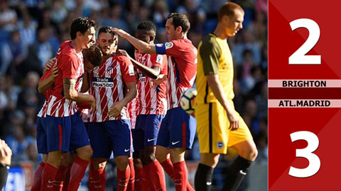 Brighton 2-3 Atletico Madrid