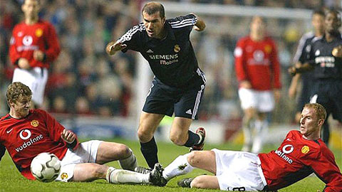5 cuộc đối đầu đáng nhớ giữa Real Madrid và Man United