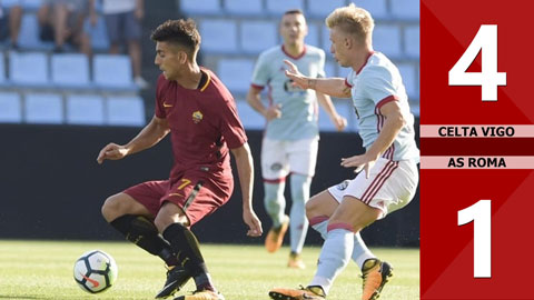 Celta Vigo 4-1 AS Roma