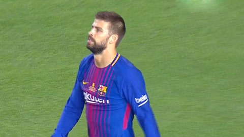 Pique phản lưới nhà (Barca 1-3 Real)