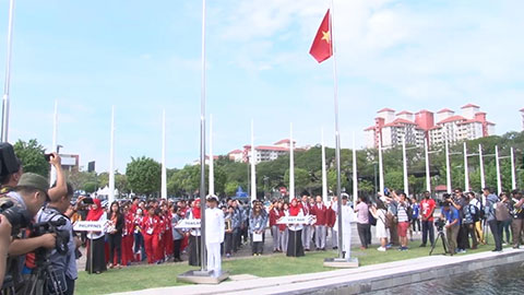 Lễ thượng cờ Việt Nam tại SEA Games 29