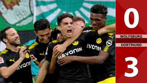 Wolfsburg 0-3 Dortmund