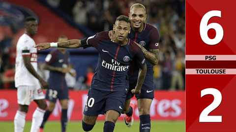 PSG 6-2 Toulouse