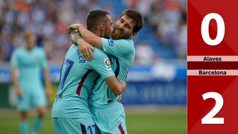 Alaves 0-2 Barcelona