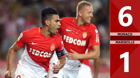 Monaco 6-1 Marseille