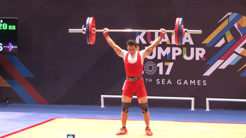 Thạch Kim Tuấn giành HCV nhưng chưa phá được kỷ lục SEA Games