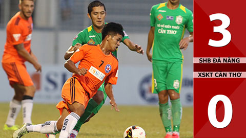 SHB Đà Nẵng 3-0 XSKT Cần Thơ