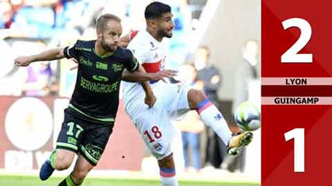 Lyon 2-1 Guingamp