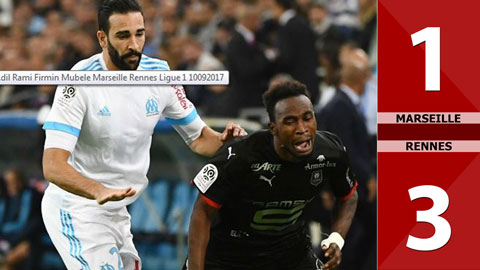 Marseille 1-3 Rennes