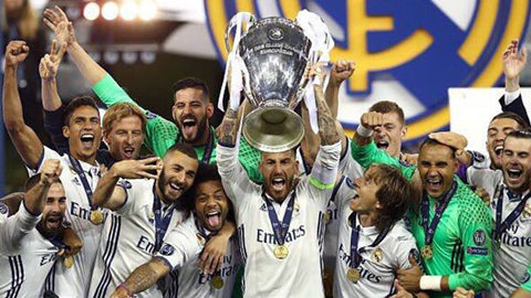 Giá trị của các đội bóng dự Champions League mùa này