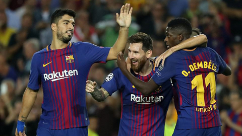 Messi tỏa sáng, Barca đại thắng Juventus