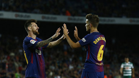 Messi tỏa sáng, Barca vùi dập Eibar