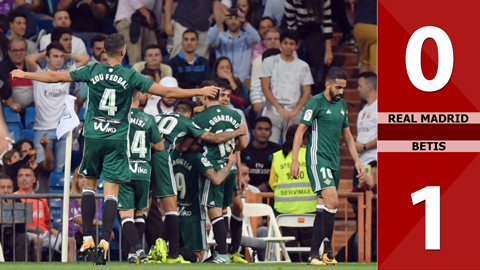 Real Madrid 0-1 Betis