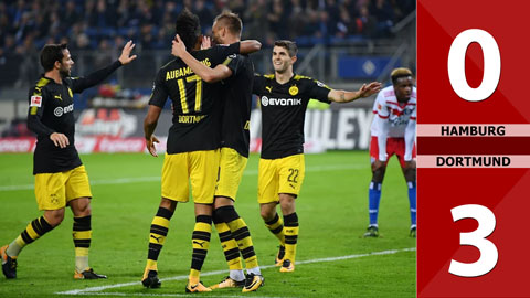 Hamburg 0-3 Dortmund