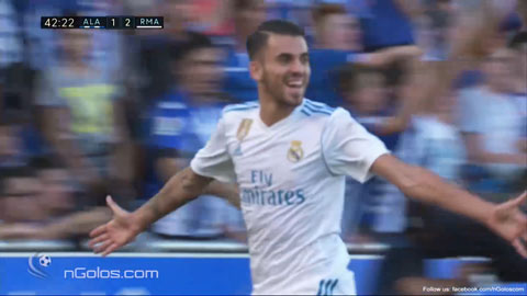 Ceballos lập cú đúp (Alaves 1-2 Real Madrid)