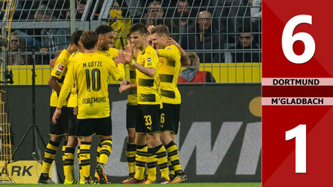 Dortmund 6-1 M’gladbach