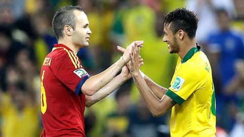 Neymar và Andrés Iniesta - ai xuất sắc hơn?