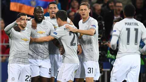 Những con số đáng chú ý ở trận thắng của M.U trên đất Nga