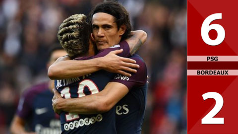 PSG 6-2 Bordeaux