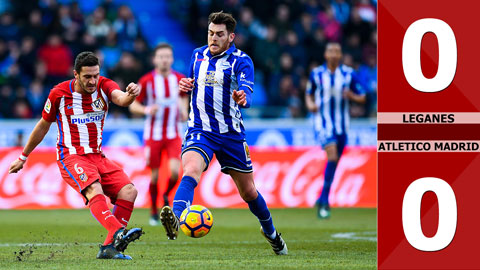 Leganes 0-0 Atletico Madrid