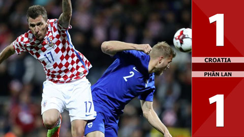 Croatia 1-1 Phần Lan