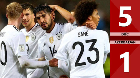 Đức  5-1 Azerbaijan