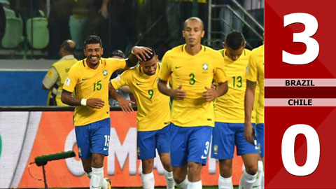 Brazil 3-0 Chile