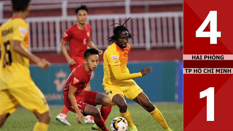 Hải Phòng 4-1 TP Hồ Chí Minh