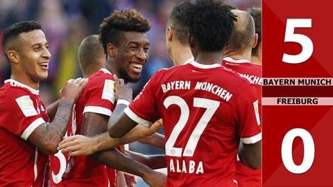 Bayern Munich 5-0 Freiburg