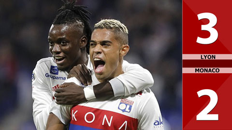 Lyon 3-2 Monaco