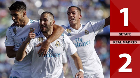 Getafe 1-2 Real Madrid