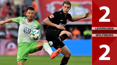 Leverkusen 2-2 Wolfsburg