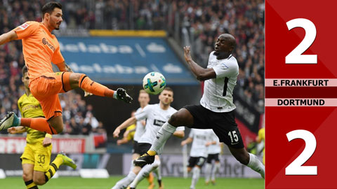 E.Frankfurt 2-2 Dortmund