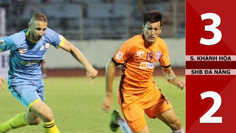 S.Khánh Hòa 3-2 SHB Đà Nẵng 