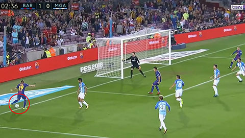 Barca được công nhận bàn thắng hoàn toàn không hợp lệ