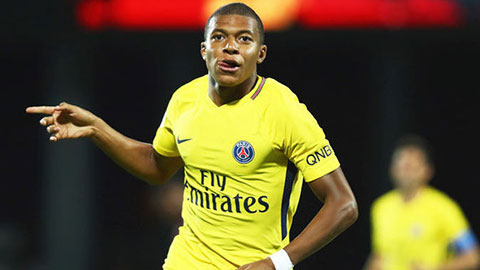 Màn trình diễn thăng hoa của Mbappe trong năm 2017