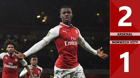 Arsenal 2-1 Norwich City