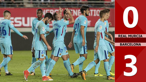Real Murcia 0-3 Barcelona