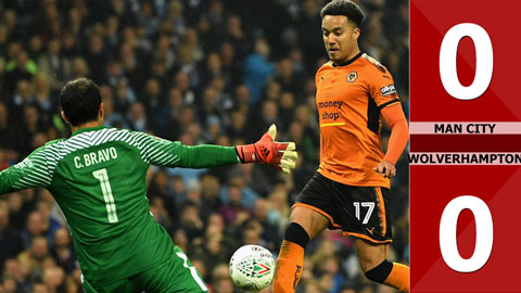 Manchester City 0-0 Wolverhampton 