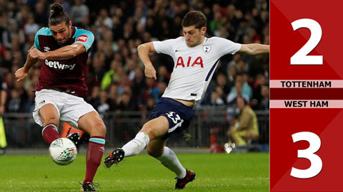 Tottenham 2-3 West Ham