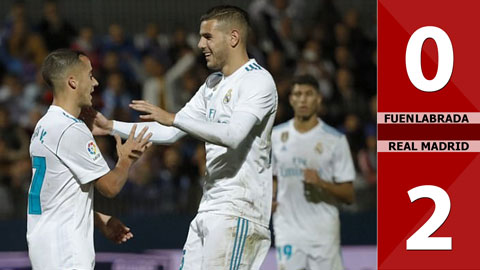 Fuenlabrada 0-2 Real Madrid