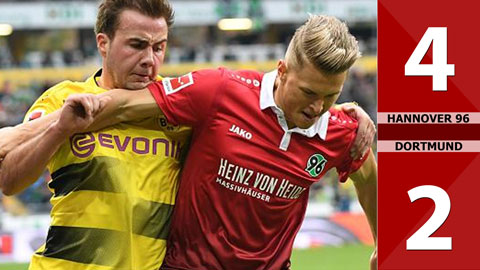 Hannover 4-2 Dortmund